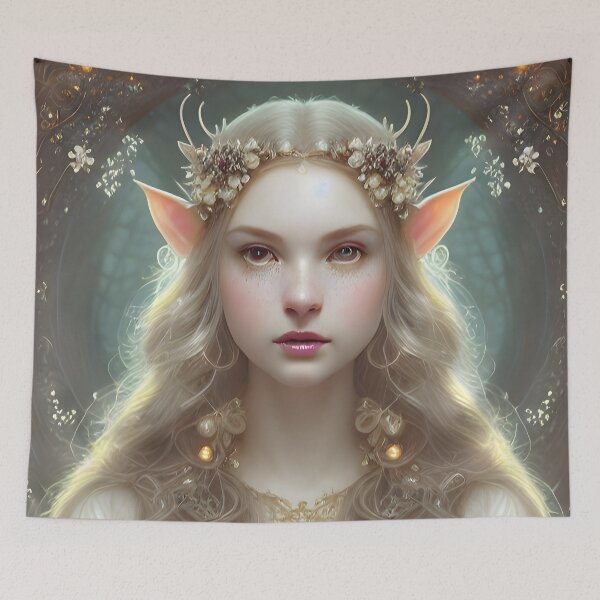 Item preview, Elve Princess in fantasy forest designed and sold by magikman65.