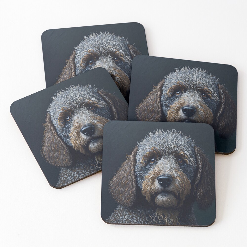 Item preview, Coasters (Set of 4) designed and sold by AI-Pets.