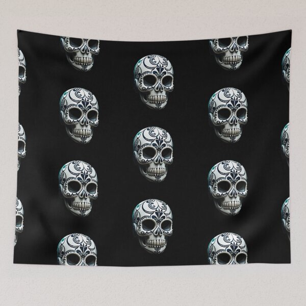 Item preview, A close up of an ornamented skull designed and sold by Hillol Bora.