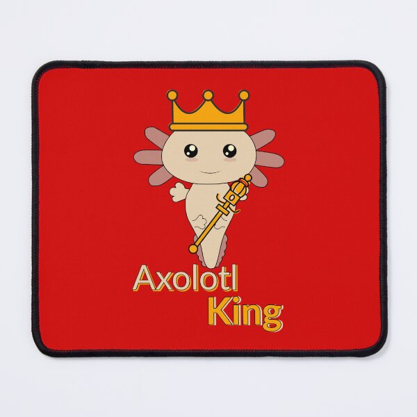 Item preview, Coronation of King Charles axolotl king designed and sold by Beena83.