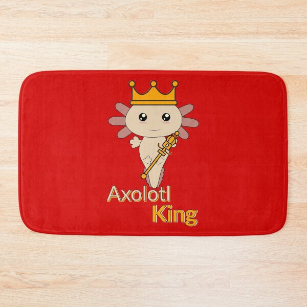 Item preview, Coronation of King Charles axolotl king  designed and sold by Beena83.