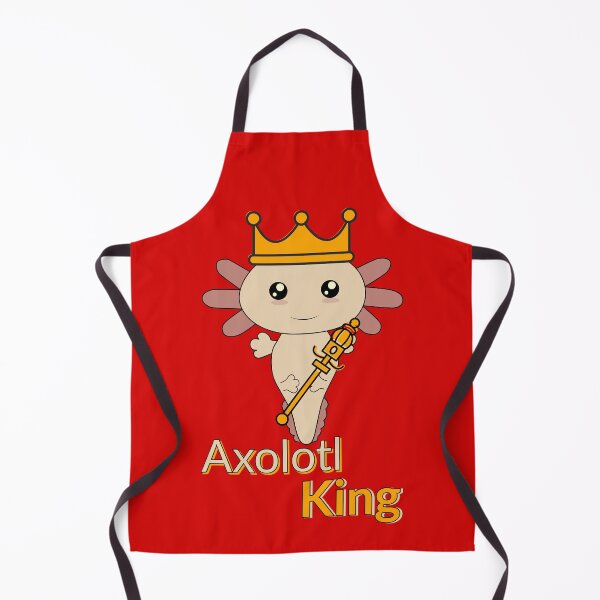 Item preview, Coronation of King Charles axolotl king  designed and sold by Beena83.