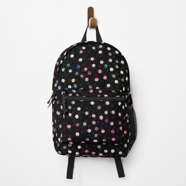 Item preview, Elegant Iridescent Glitter Dots Black Design designed and sold by NdesignTrend.