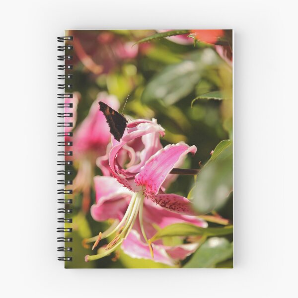 Item preview, Butterfly on Pink Flower Nature Lovers Vertical designed and sold by eddiebarronshop.