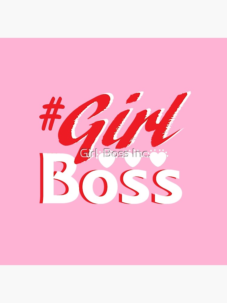 Thumbnail 4 of 4, Pillow, Girl Boss Logo designed and sold by emilyh6139.