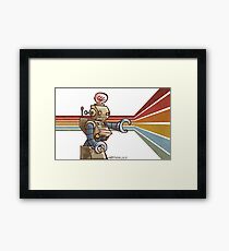 ROBOT ROBOT ROBOT Framed Print