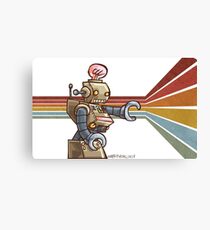 ROBOT ROBOT ROBOT Canvas Print
