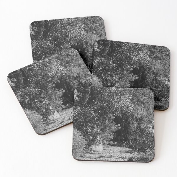 Item preview, Cobbled Step Path Black and White Vertical Mount Stewart designed and sold by eddiebarronshop.