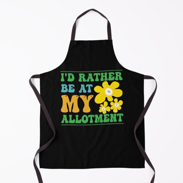 Item preview, Id Rather be at my Allotment Quote designed and sold by HotHibiscus.