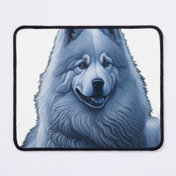 Item preview, Samoyed Portrait designed and sold by AI-Pets.