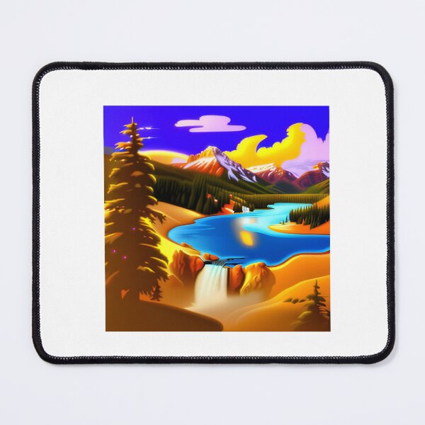 Item preview, teton national park in yellows, stunning nature designed and sold by beyzaarts.