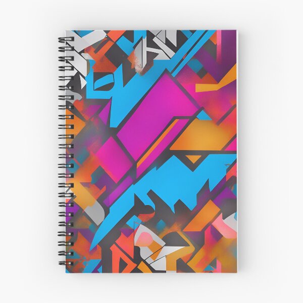 Item preview, Hot Graffiti Pattern No. 1 designed and sold by SvahaDesigns.