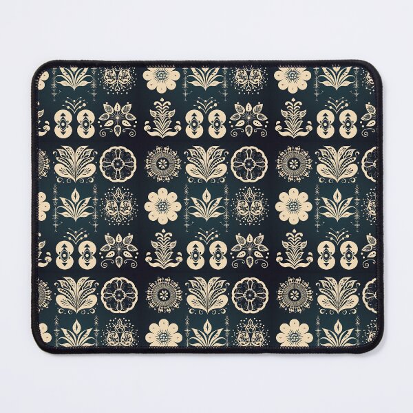 Item preview, Ornate set of vintage flower pattern designed and sold by DAHAS.