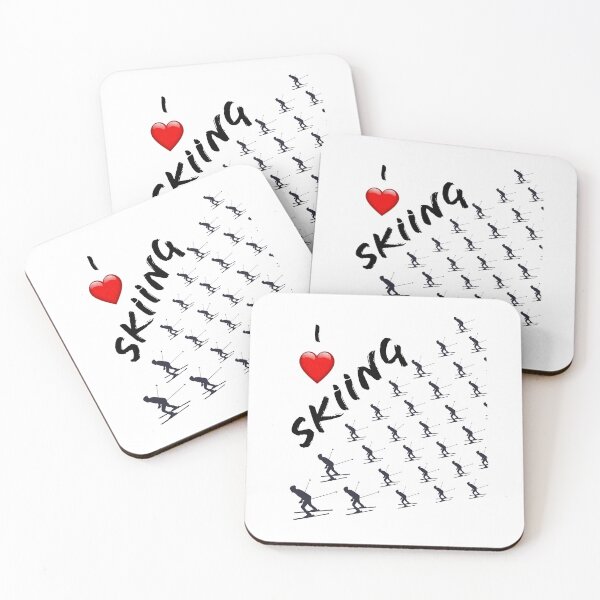 Item preview, I Love Skiing Design designed and sold by TerenceLacey.