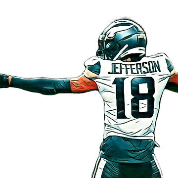 Justin Jefferson Catch Sticker for Sale by RatTrapTees