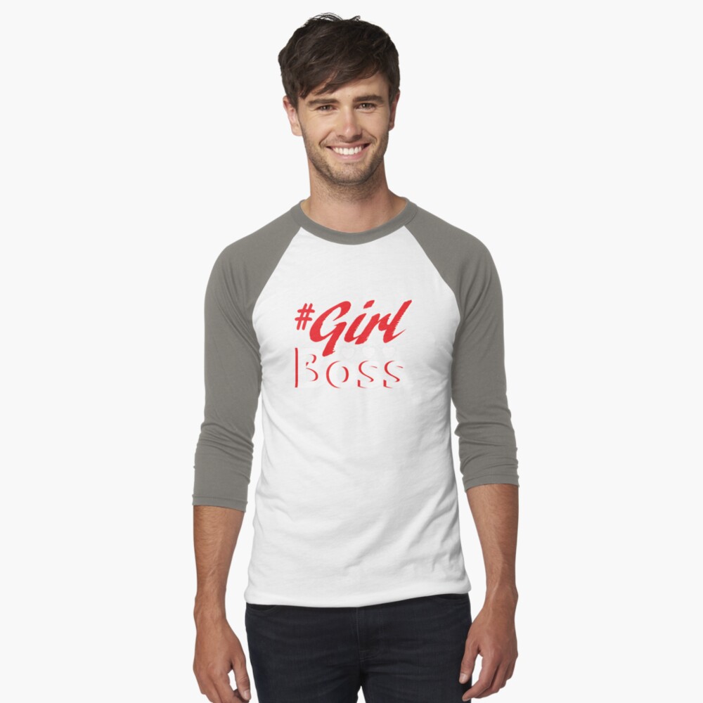 Item preview, Baseball ¾ Sleeve T-Shirt designed and sold by emilyh6139.