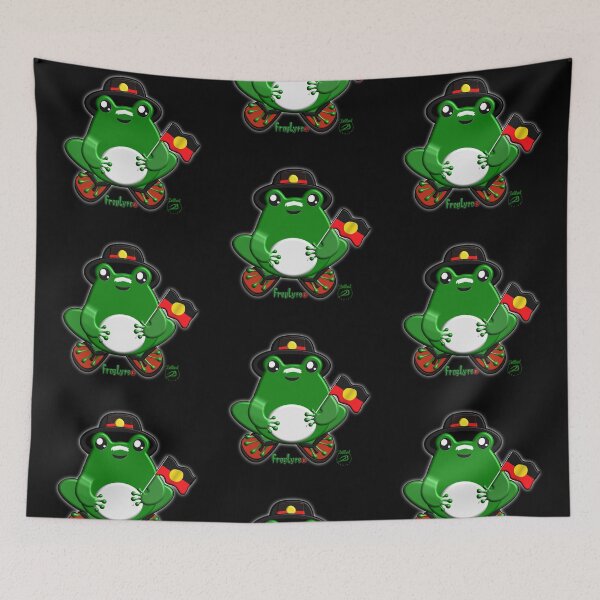 Item preview, Limited Edition FrogLyfe - Aboriginal  designed and sold by BelindaApps.