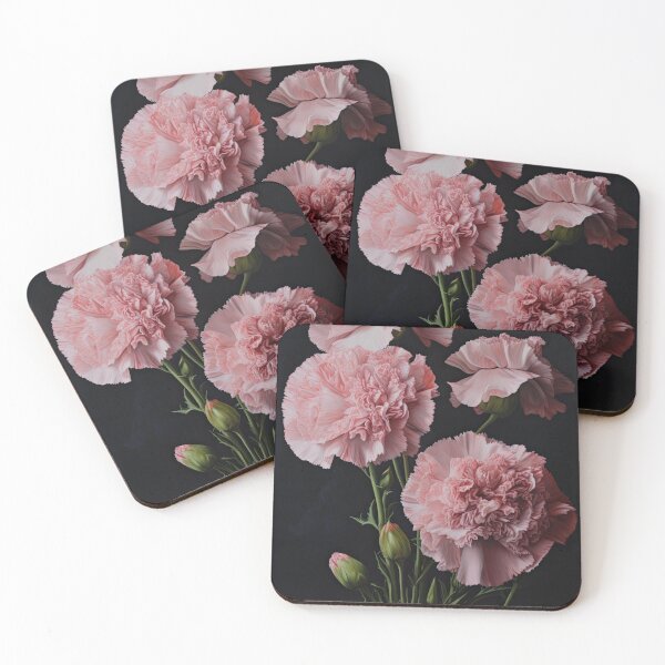 Item preview, Pink Carnations  designed and sold by Vanover Designs.