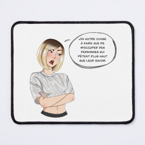 Item preview, Sandrine losing patience designed and sold by Mjs-Things.