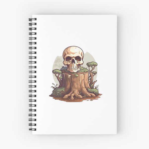 Item preview, Stump Skull designed and sold by BadOmenStickers.