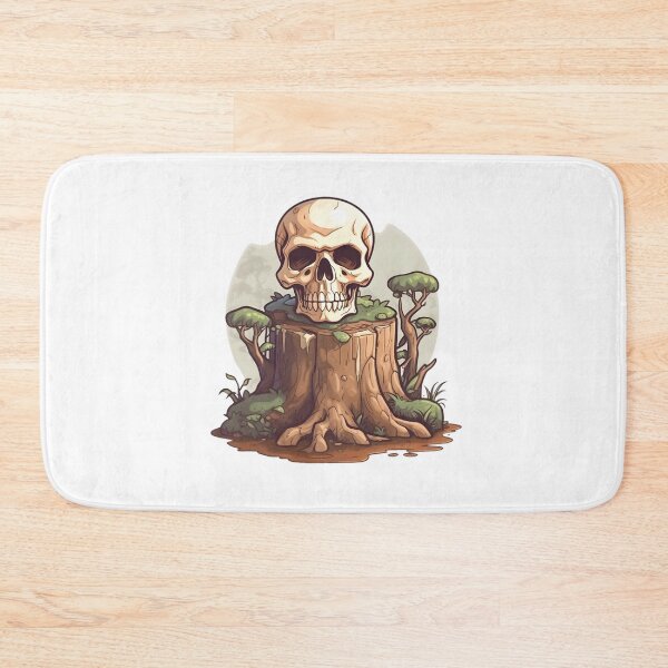 Item preview, Stump Skull designed and sold by BadOmenStickers.
