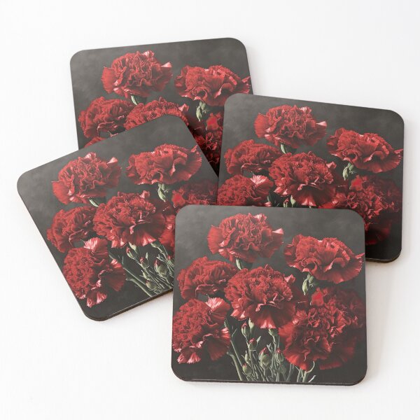 Item preview, Red Carnations  designed and sold by Vanover Designs.