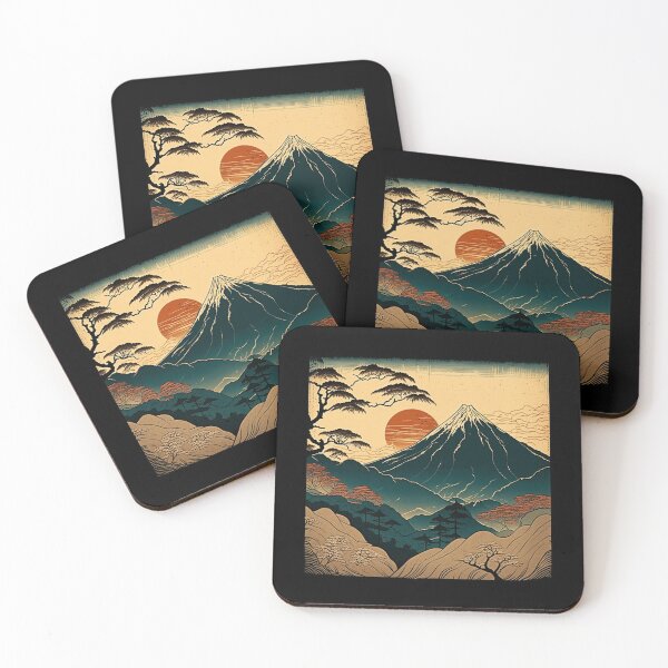 Item preview, Sunset Over Mount Fuji designed and sold by JDempzz.