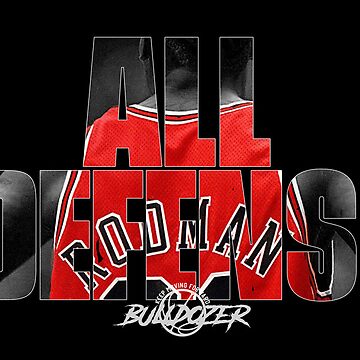 Artwork thumbnail, Dennis Rodman Inspired T-shirt by Box102