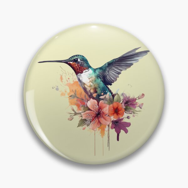 Item preview, Hummingbird Watercolor T-Shirt designed and sold by rbrett69.