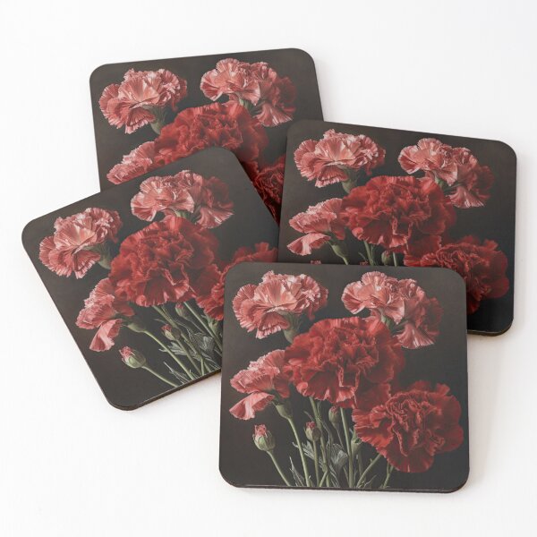Item preview, Red Carnations  designed and sold by Vanover Designs.