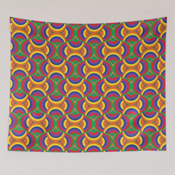 Item preview, Abstract geometric pattern-  Chain "Summer" designed and sold by Hemindway.