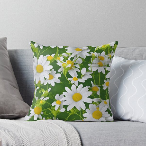 Aperçu de l'œuvre Wild Daisy Field  créée et vendue par SvahaDesigns.
