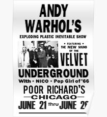 Andy Warhol's Velvet Underground Poster