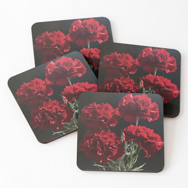 Item preview, Red Carnations  designed and sold by Vanover Designs.