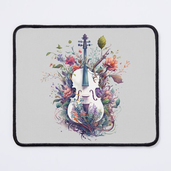 Item preview, Nature's Symphony: Floral Violins and Rococo Elegance #2 designed and sold by AntielARt.