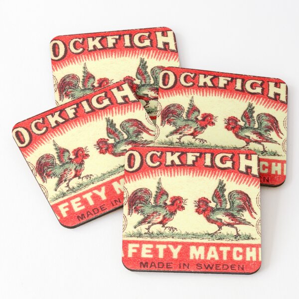 Item preview, Cockfight Safety Matches designed and sold by DukeGroovy.