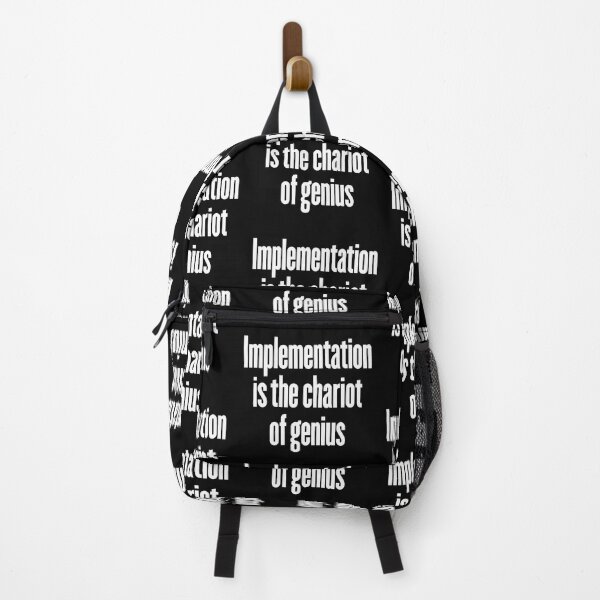 Item preview, Implementation is the chariot of genius. v.9 designed and sold by x1brett.
