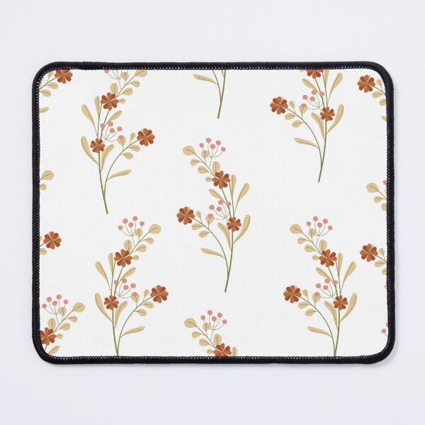 Item preview, White Floral Minimal Design: Clean and Elegant Home Decor designed and sold by Fai-oma.
