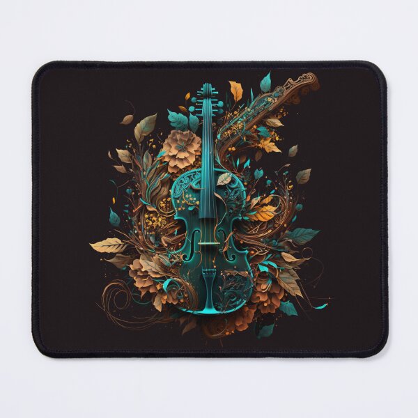 Item preview, Nature's Symphony: Floral Violins and Rococo Elegance #3 designed and sold by AntielARt.