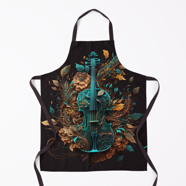 Item preview, Nature's Symphony: Floral Violins and Rococo Elegance #3 designed and sold by AntielARt.