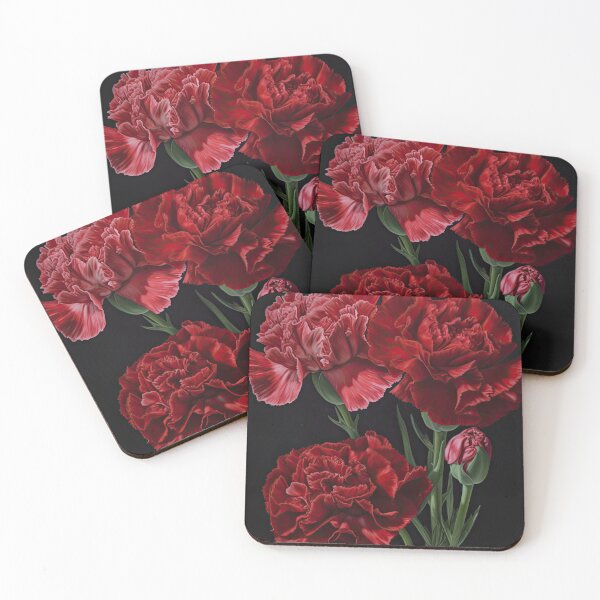 Item preview, Red Carnations  designed and sold by Vanover Designs.