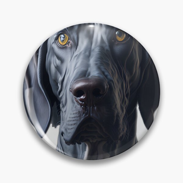Item preview, Weimaraner  Portrait designed and sold by AI-Pets.