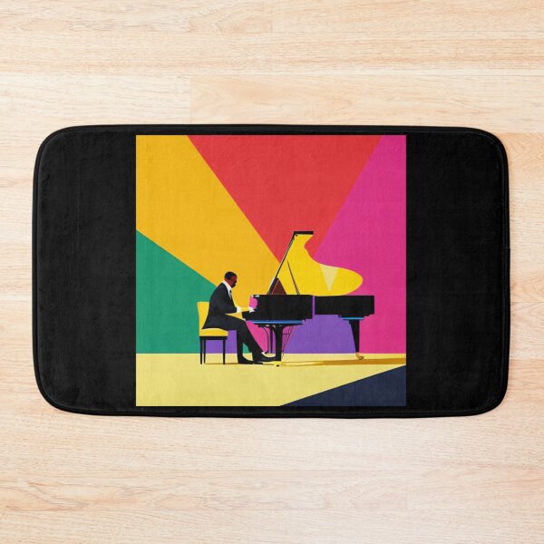 Item preview, Erroll Garner minimalist expressivist illustration II designed and sold by arrogantdesign.