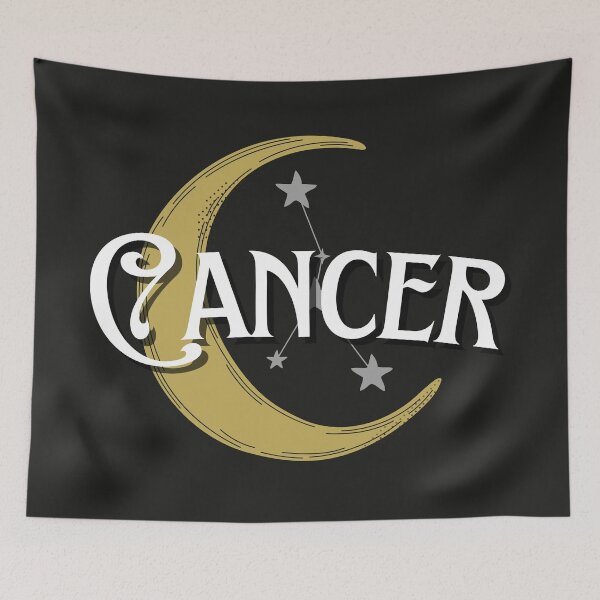 Item preview, Celestial moon in Cancer design. designed and sold by CreativeStrand.