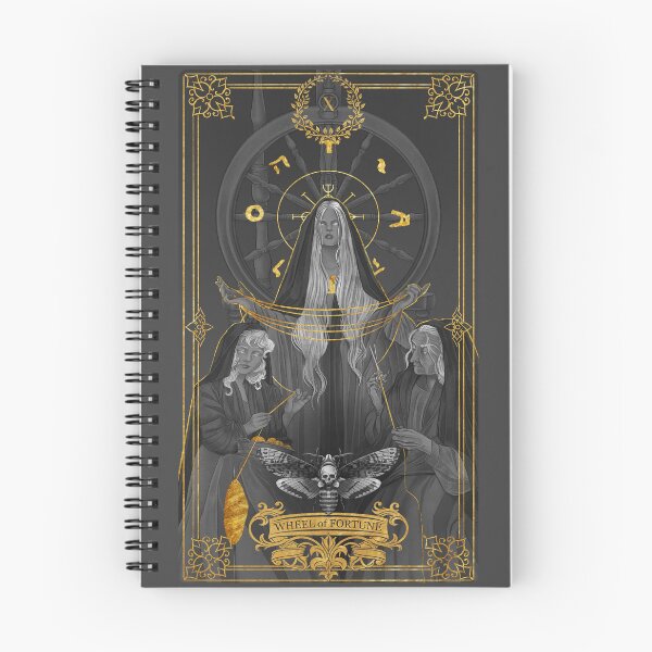 Item preview, Tarot Card: Wheel of Fortune designed and sold by ⋆⭒˚.⋆ Melinore Noctua ⋆⭒˚.⋆.