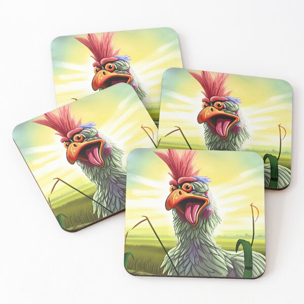 Item preview, Funny Screaming Rooster designed and sold by prettykaler.