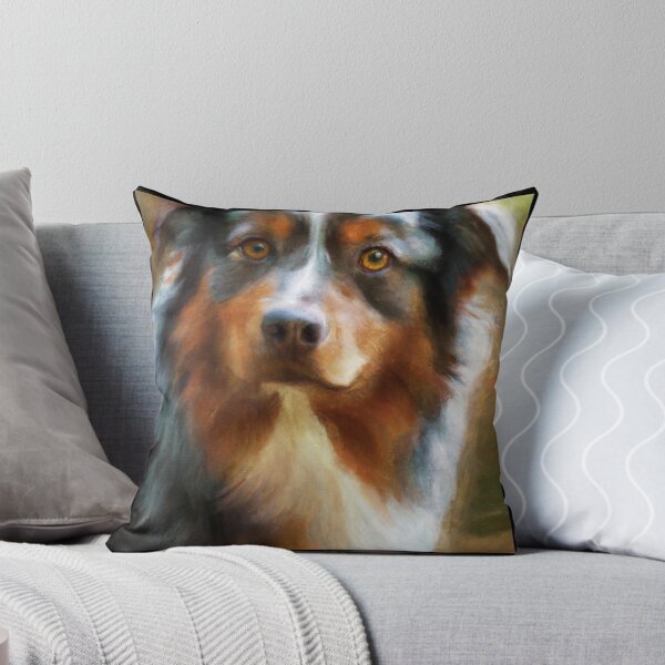 Item preview, Australian Shepherd - Dog Portrait designed and sold by CrankyOldDude.