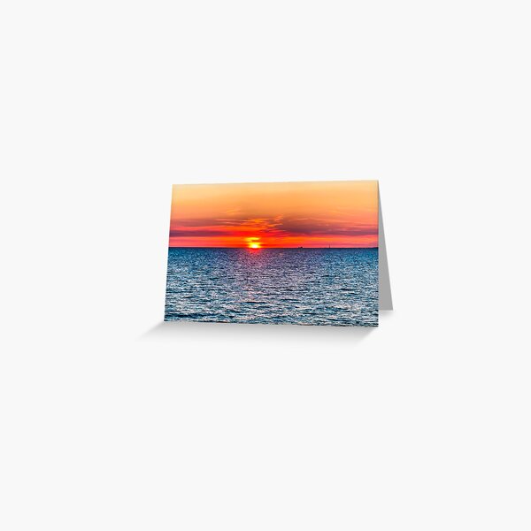 Candy's Sunset Greeting Card