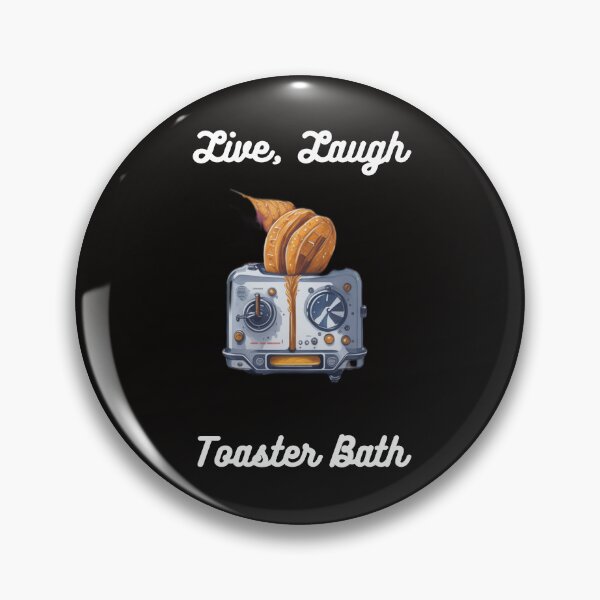Item preview, Live Laugh Toaster Bath Funny designed and sold by MiSuPa.