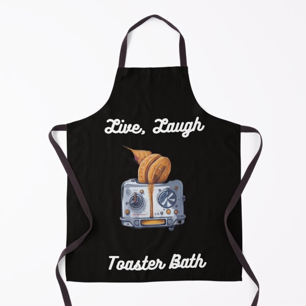 Item preview, Live Laugh Toaster Bath Funny designed and sold by MiSuPa.